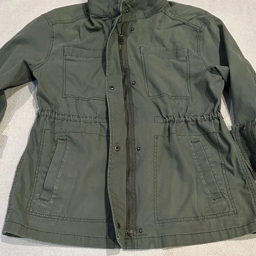 Old Navy Dark Green Utility Jacket S - Picture 6 of 11